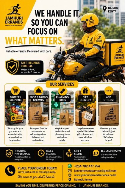 General Errand Services brochure