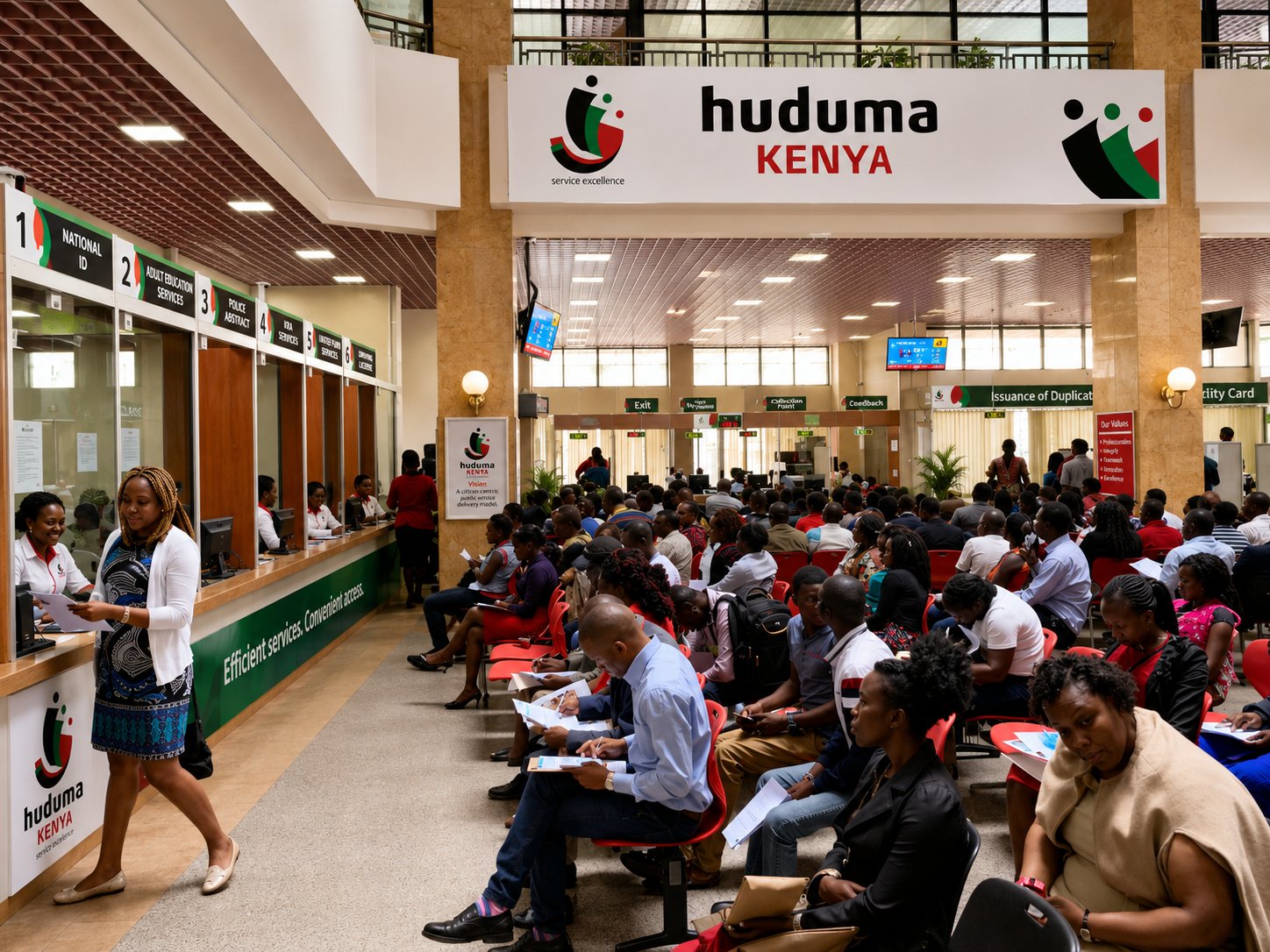 Government offices in action