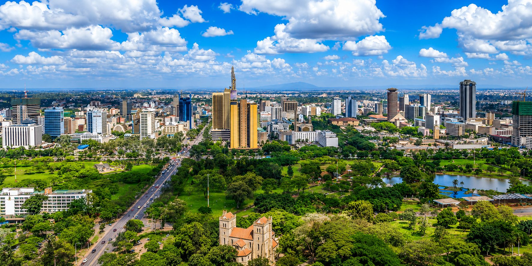 Nairobi CBD street view